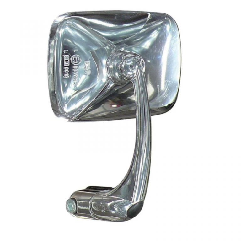 UNIVERSAL BAR END REAR VIEW MIRROR (Left/Right) chrome FAR