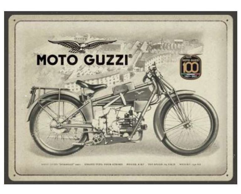 TARGA MOTO GUZZI VINTAGE