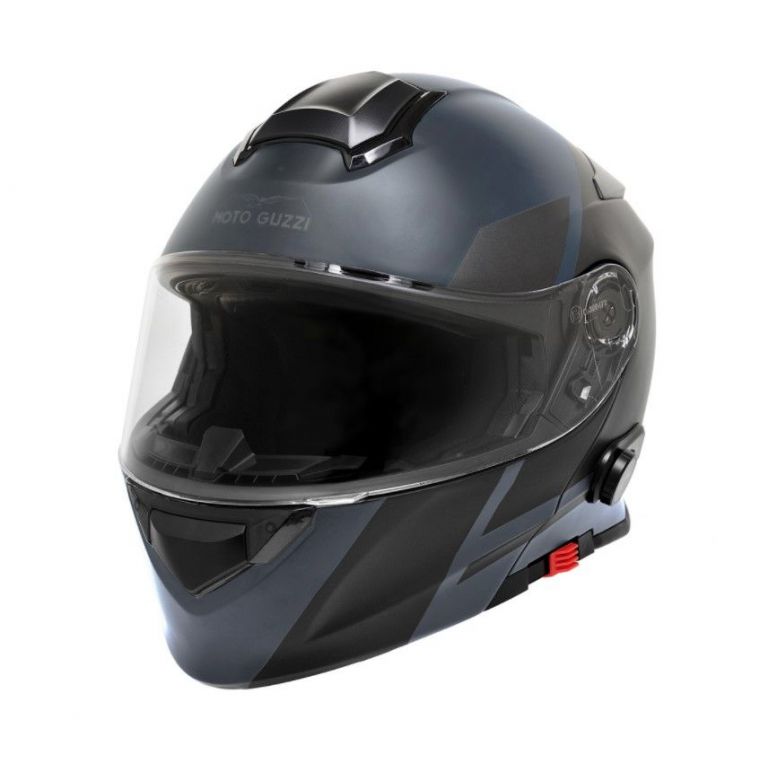 CASCO MOTO GUZZI MODULARE - BLU ATLANTE