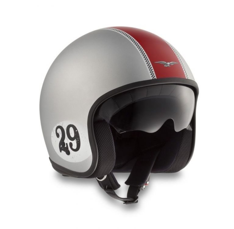 CASCO MOTO GUZZI RACING 29 CROMO