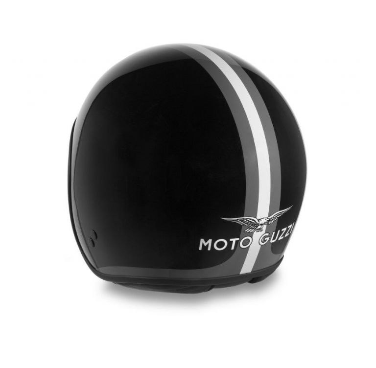 CASCO MOTO GUZZI STRIPES NERO