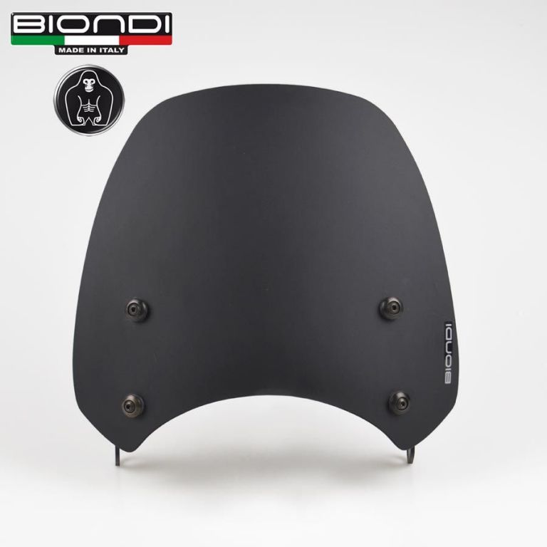 WINDSCREEN MATT SATIN BLACK MOD.SPORT - ASSEMBLY KIT INCLUDED