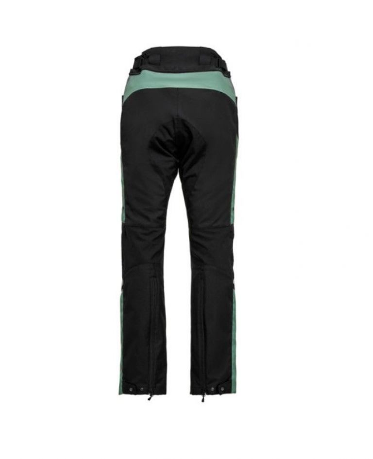 PANTALONE MOTO GUZZI ADVENTURE TOURING - NERO/ARGENTO/VERDE