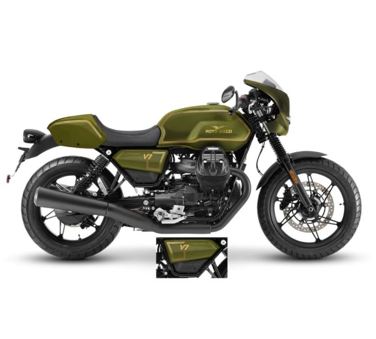 KIT SKETCH BIKE MOTO GUZZI V7 STONE GREEN