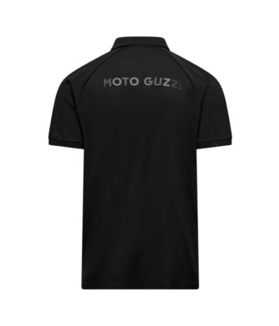 MG ESSENTIAL POLO MAN - BLACK MOTO GUZZI