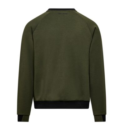 MG ESSENTIAL SWEATSHIRT MAN - GREEN MOTO GUZZI