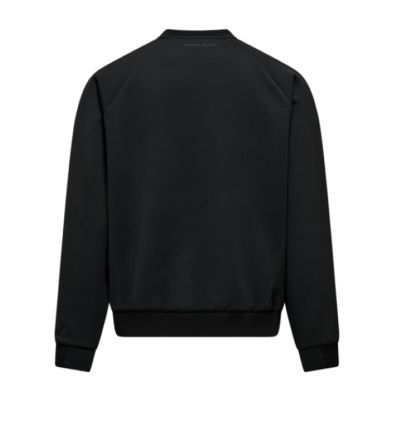 MG ESSENTIAL SWEATSHIRT MAN - BLACK MOTO GUZZI