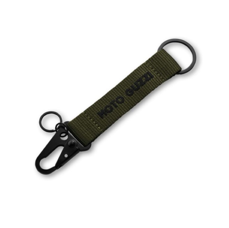 MOTO GUZZI KEYRING - GREEN