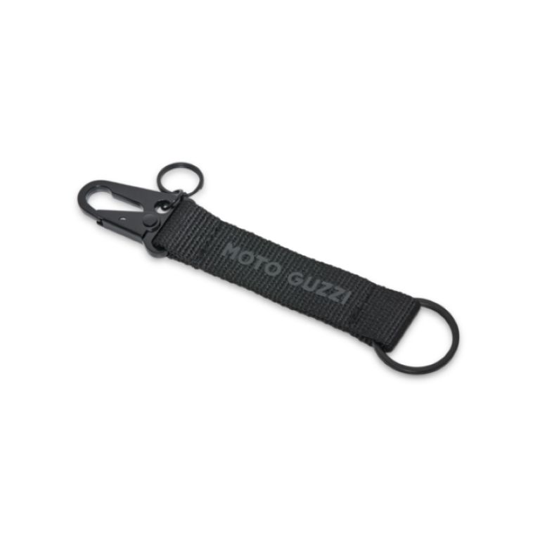 MOTO GUZZI KEYRING - BLACK