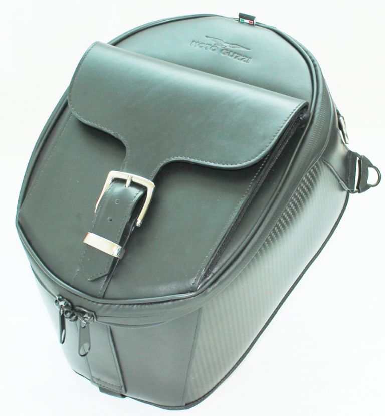 TANK BAG - "SHAPE" - IN GENUINE LEATHER