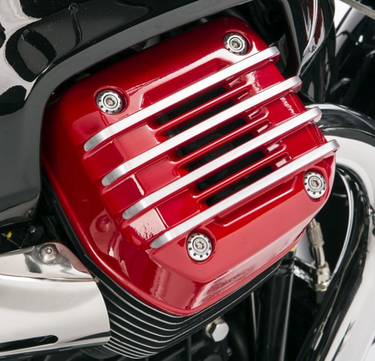 PAINTED CYLINDER HEAD COVERS - GLOSSY RED