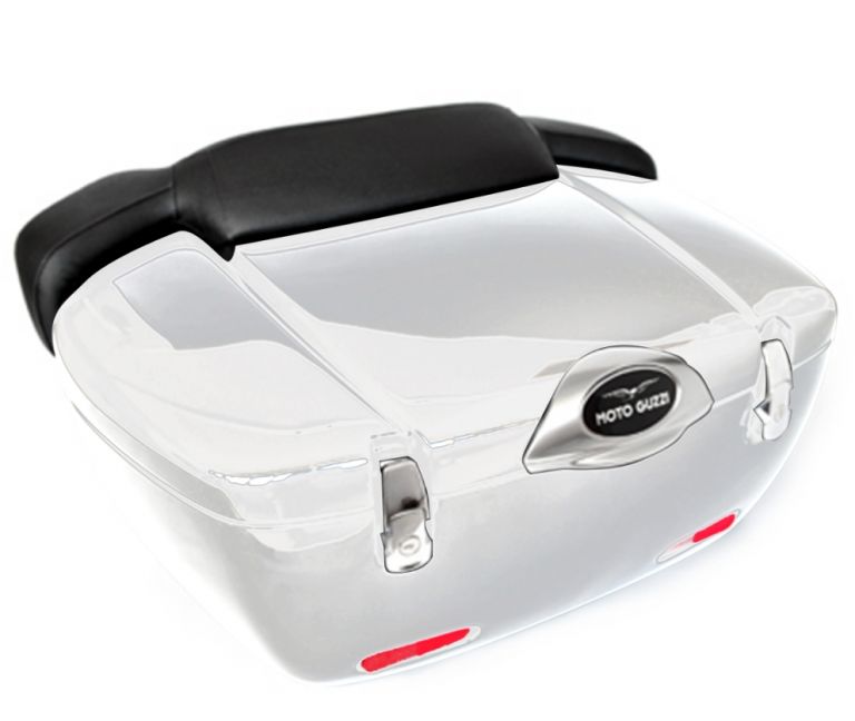 MOTO GUZZI TOP CASE IN FIBERGLASS 65 LTS - WHITE