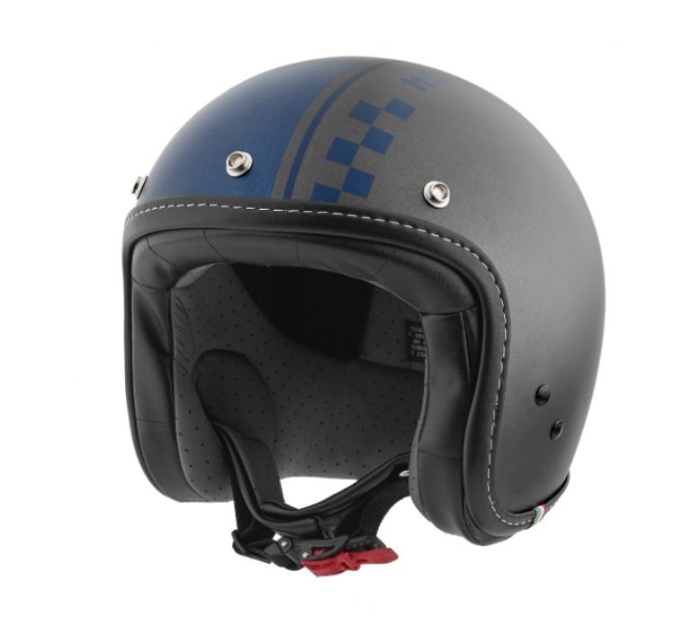 CASCO MG CHESS GRIGIO BLU