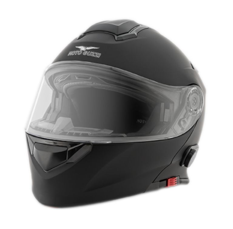 MOTO GUZZI MODULAR  HELMET - BLACK