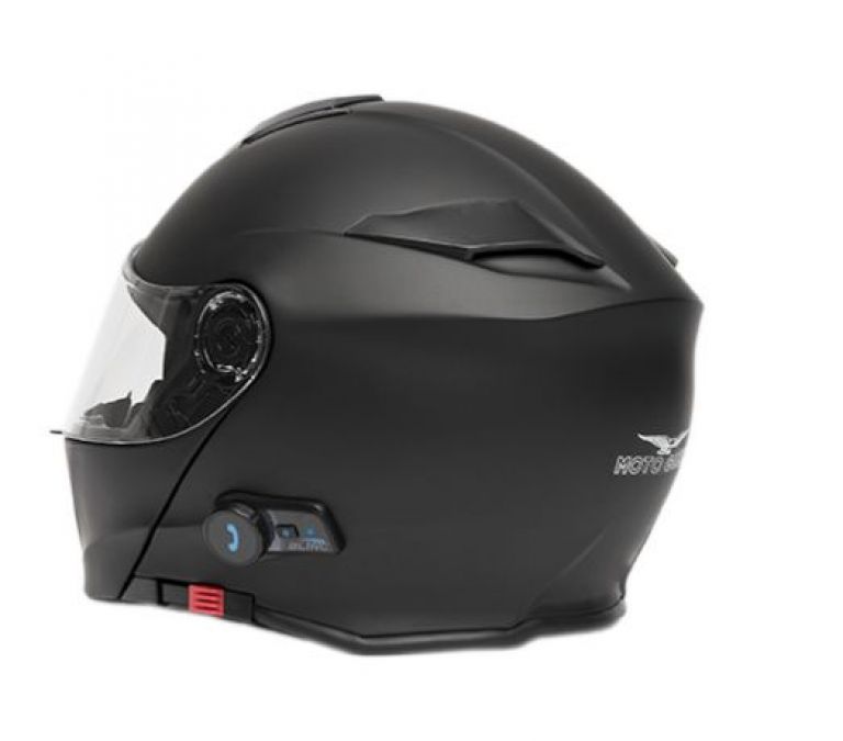 MOTO GUZZI MODULAR  HELMET - BLACK