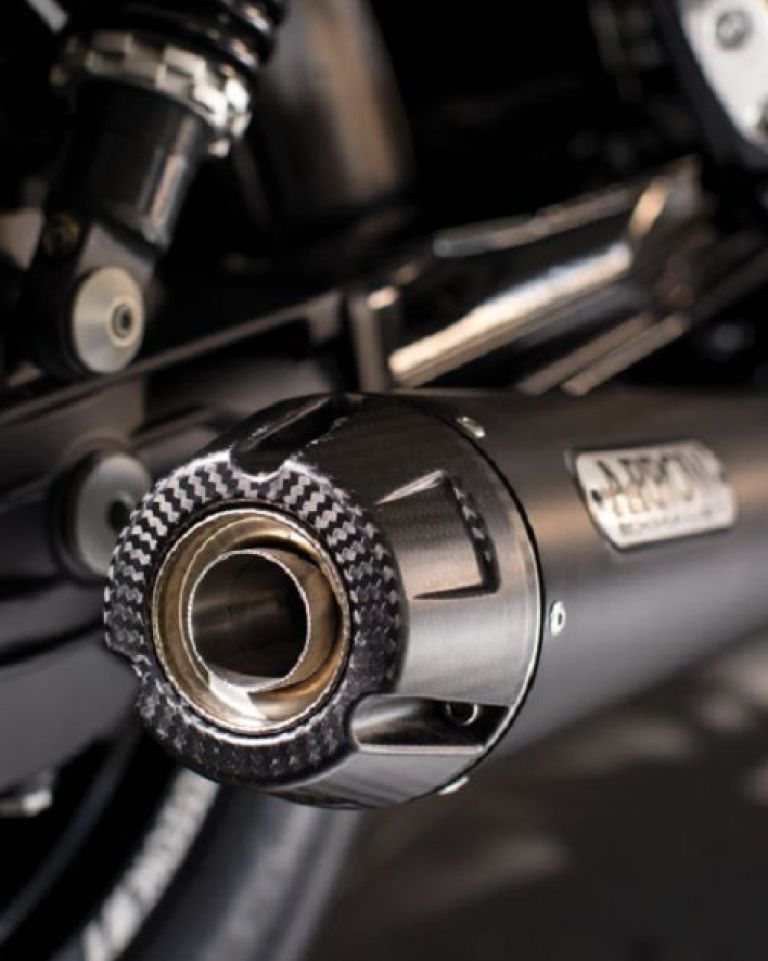 SLIP-ON EXHAUST KIT MOTO GUZZI - ARROW 2 IN 1