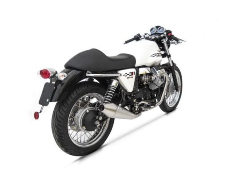 V7 CAFE' RACER - V7 CAFE' CLASSIC M.Y 9-10  SILENCERS+ HEADERS KIT CONICAL VERSION