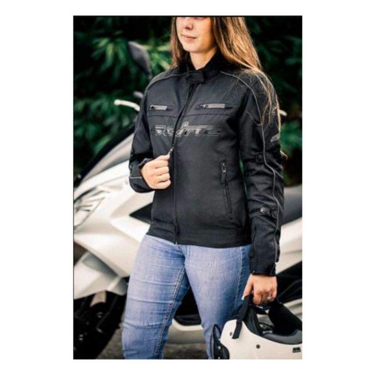 Giubbotto Moto Tessuto All Seasons (donna)  - S-Line -