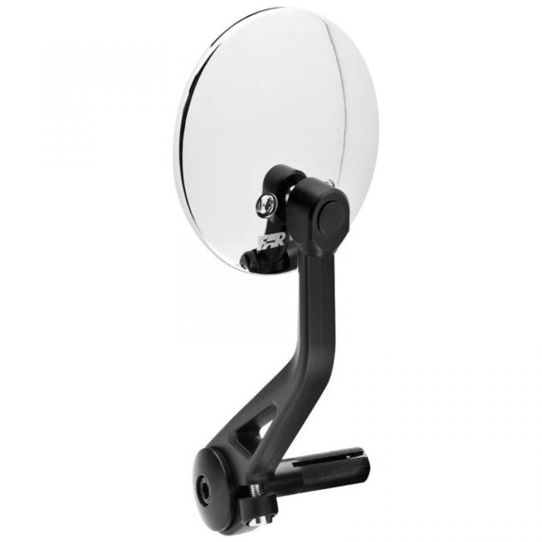 UNIVERSAL BAR END REAR VIEW MIRROR (Right/Left) chrome FAR